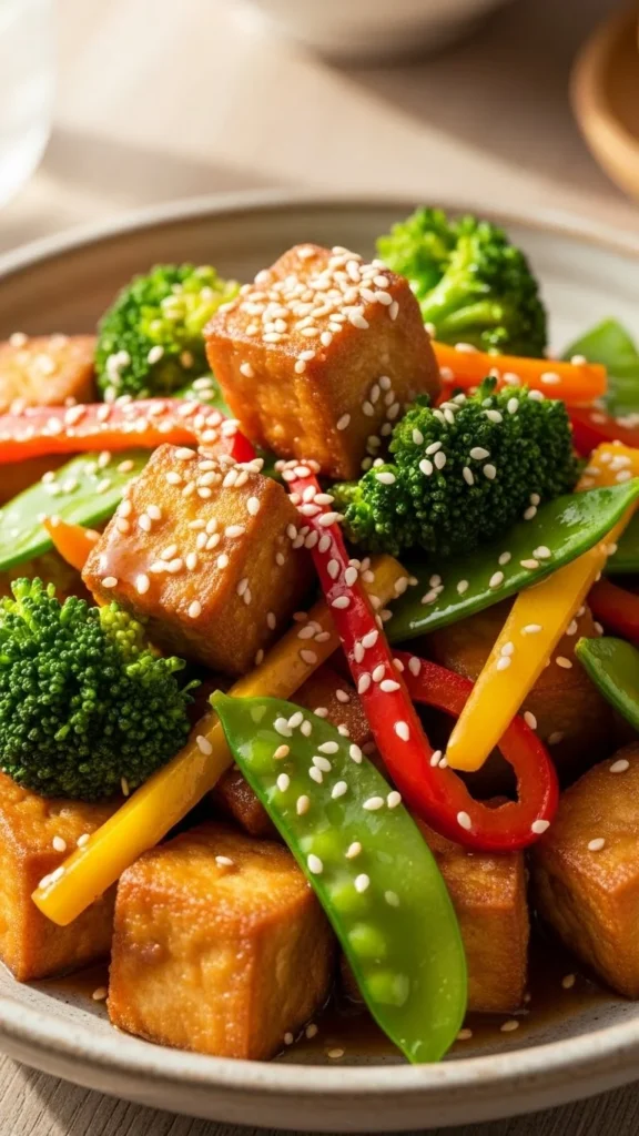 Crispy Tofu Stir-Fry