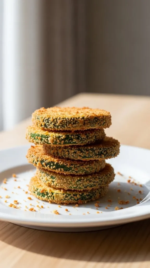 Crispy Zucchini Coins