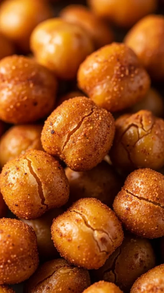 Crunchy BBQ Chickpeas