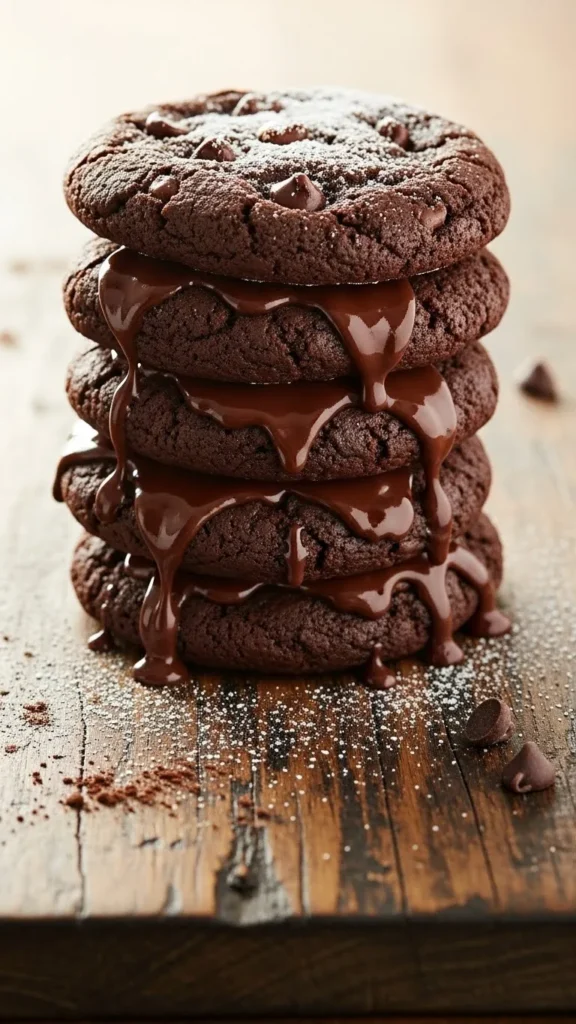 Double Chocolate Chip Cookies