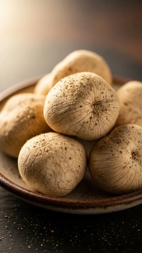 Eggnog White Chocolate Truffles