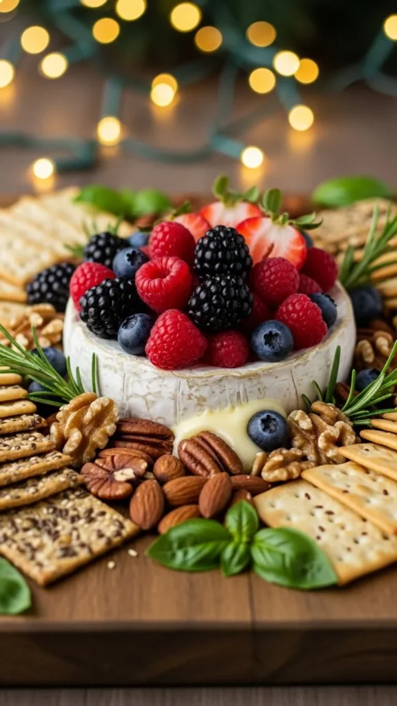 Festive Berry & Brie Board