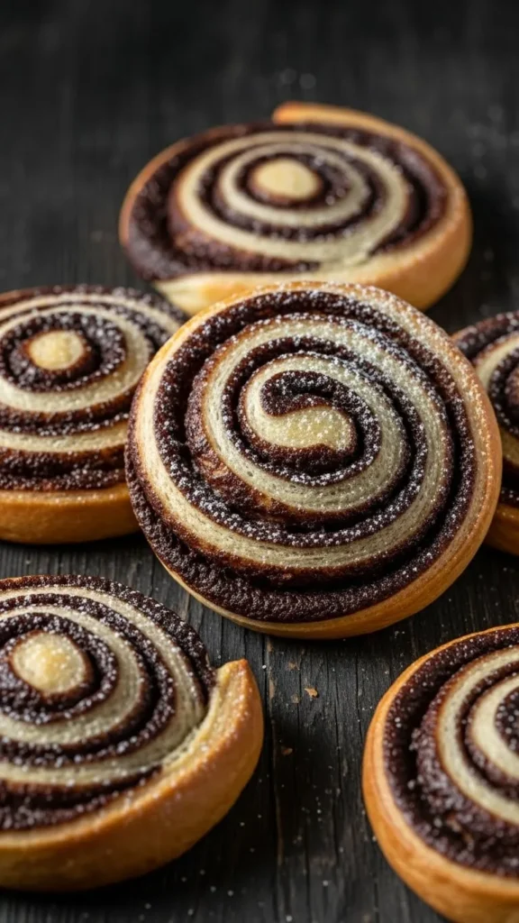 Festive Chocolate Pinwheels
