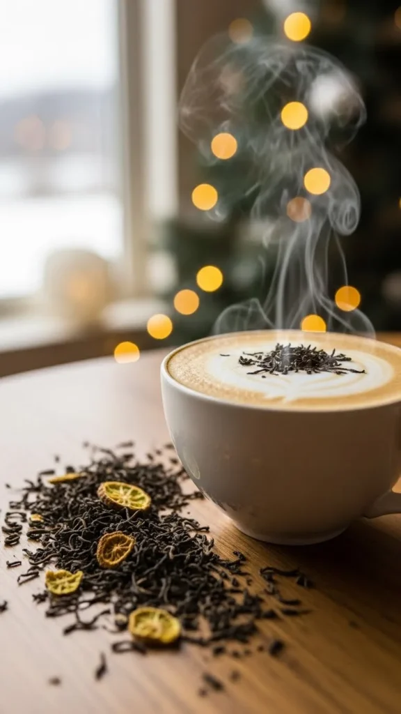 Festive Earl Grey Latte