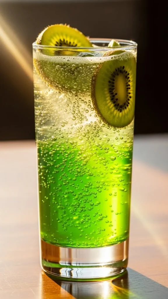 Festive Kiwi Lime Fizz