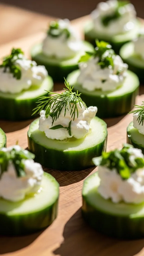 Feta & Cucumber Bites