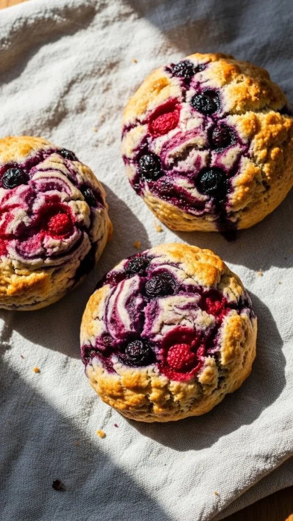 Fresh Berry Scones