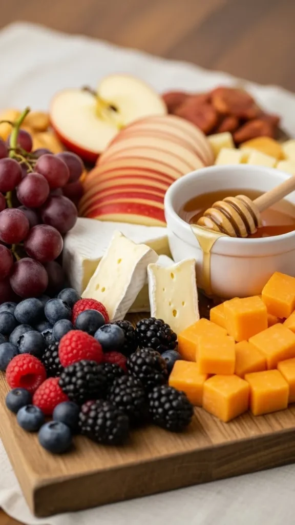 Fresh Fruit & Cheese Harmony Board