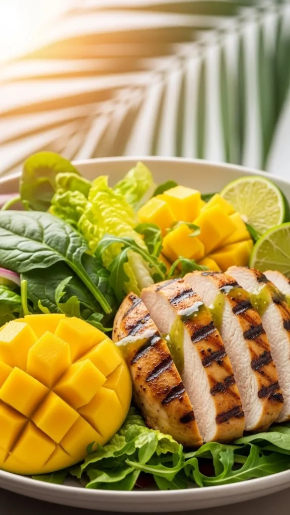Fresh Mango Chicken Salad