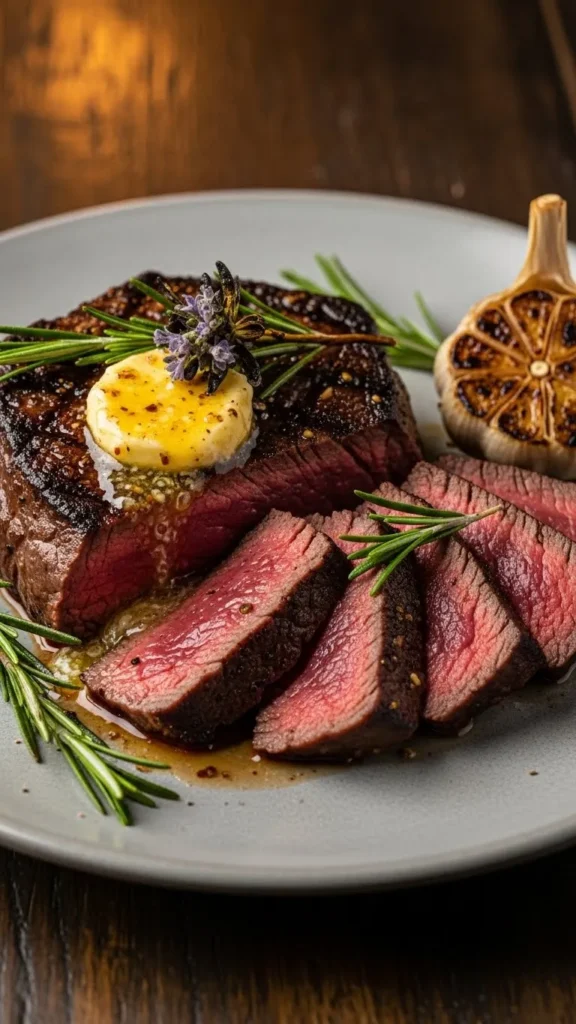 Garlic Butter Filet Steak