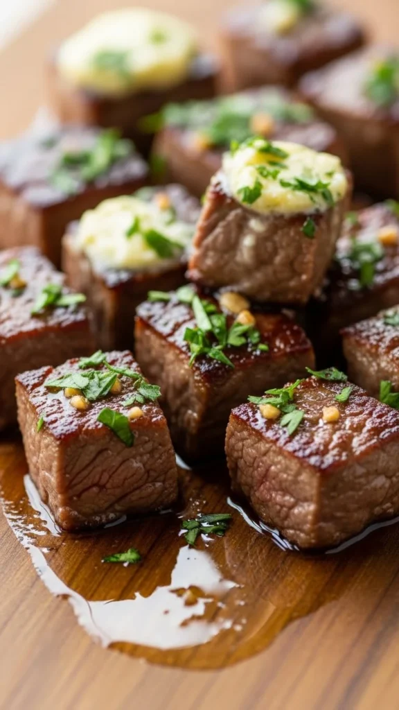 Garlic Butter Steak Bites
