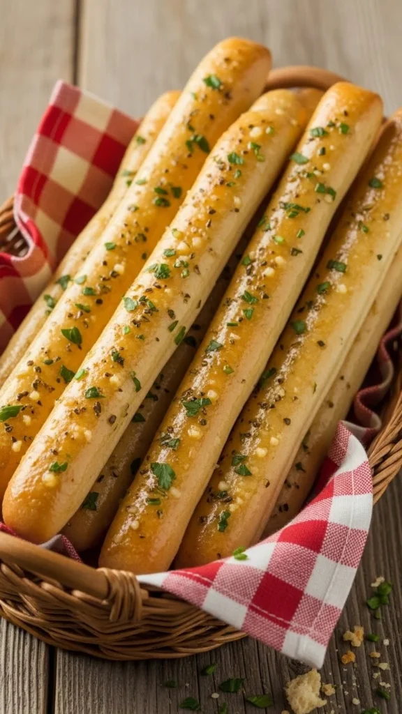 Garlic Herb Breadsticks