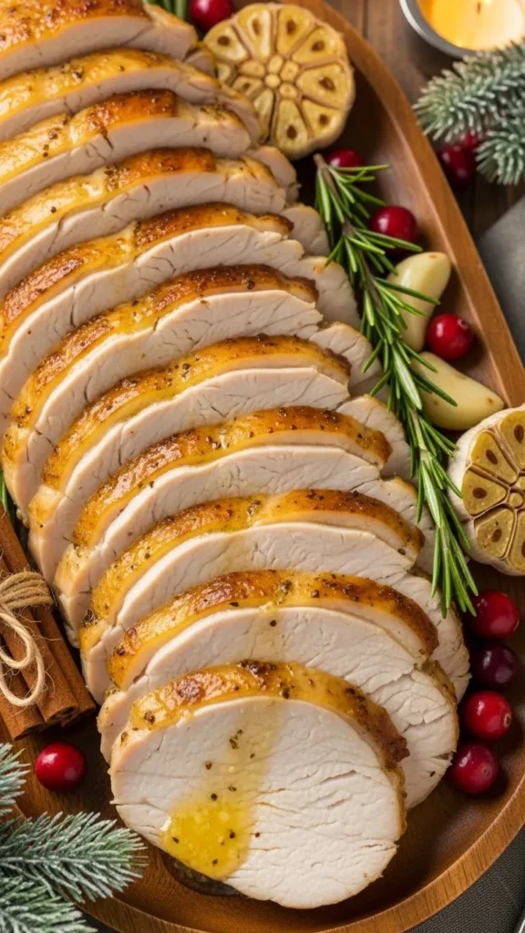 Garlic-Herb Butter Turkey Breast