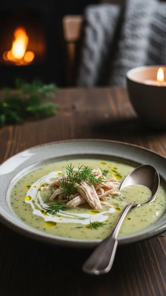 Ginger Chicken Coconut Soup