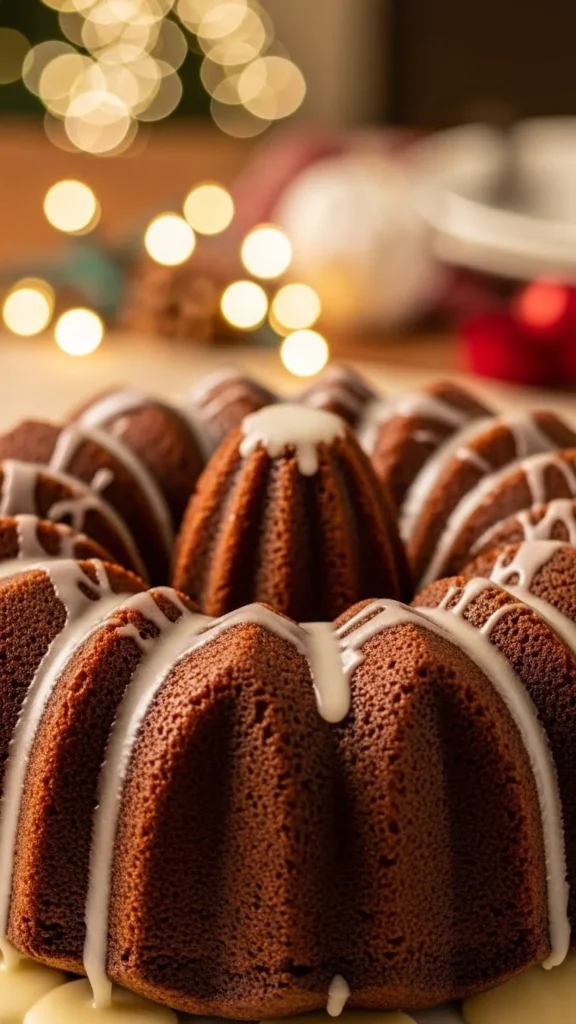 Ginger Molasses Bundt Cake