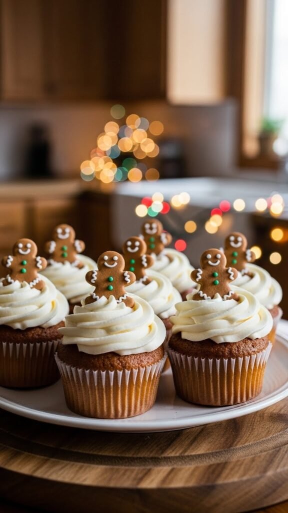 Gingerbread Cupcakes