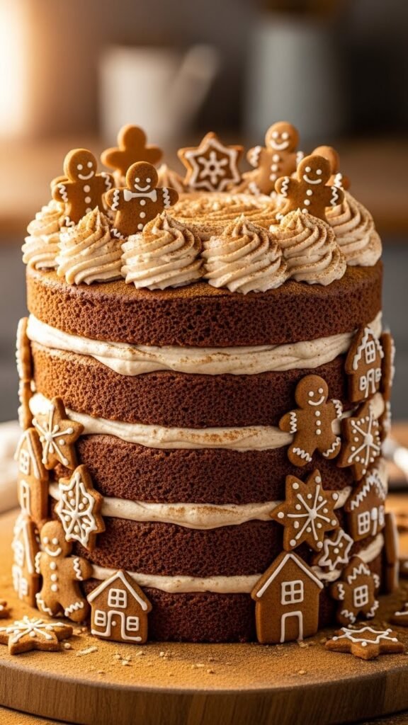 Gingerbread Layer Cake