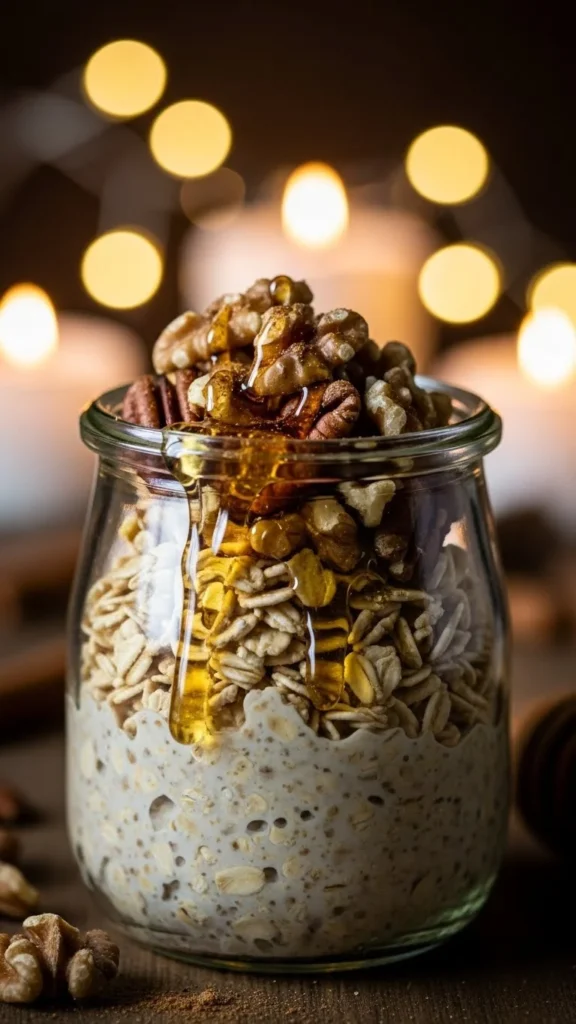 Gingerbread Overnight Oats