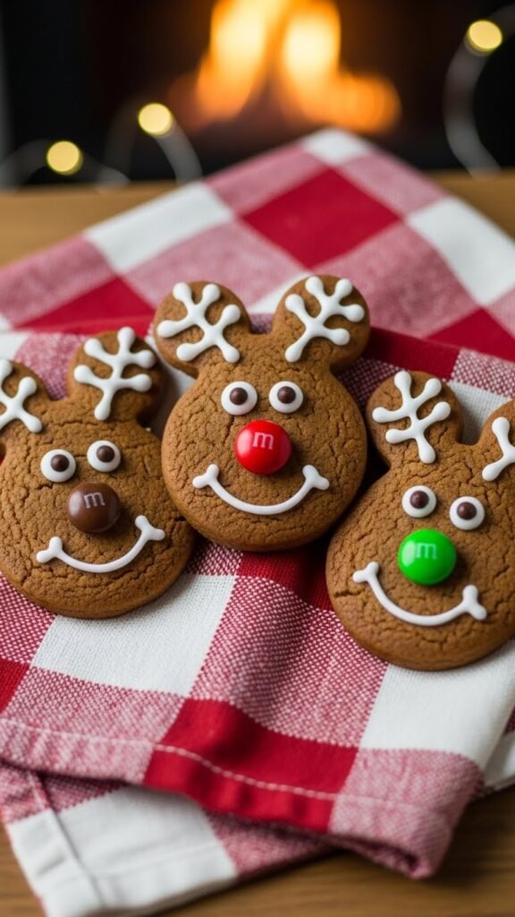 Gingerbread Reindeer Cookies