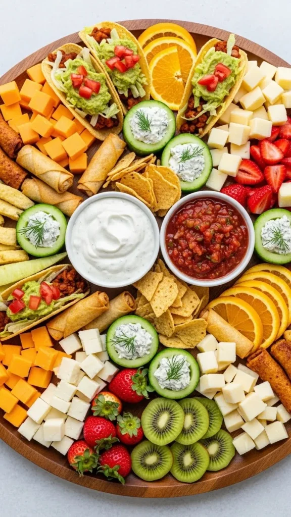 Global Fusion Appetizer Board