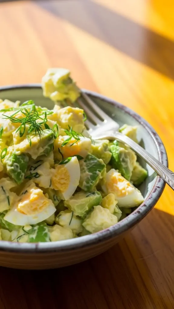 Gluten-Free Avocado Egg Salad