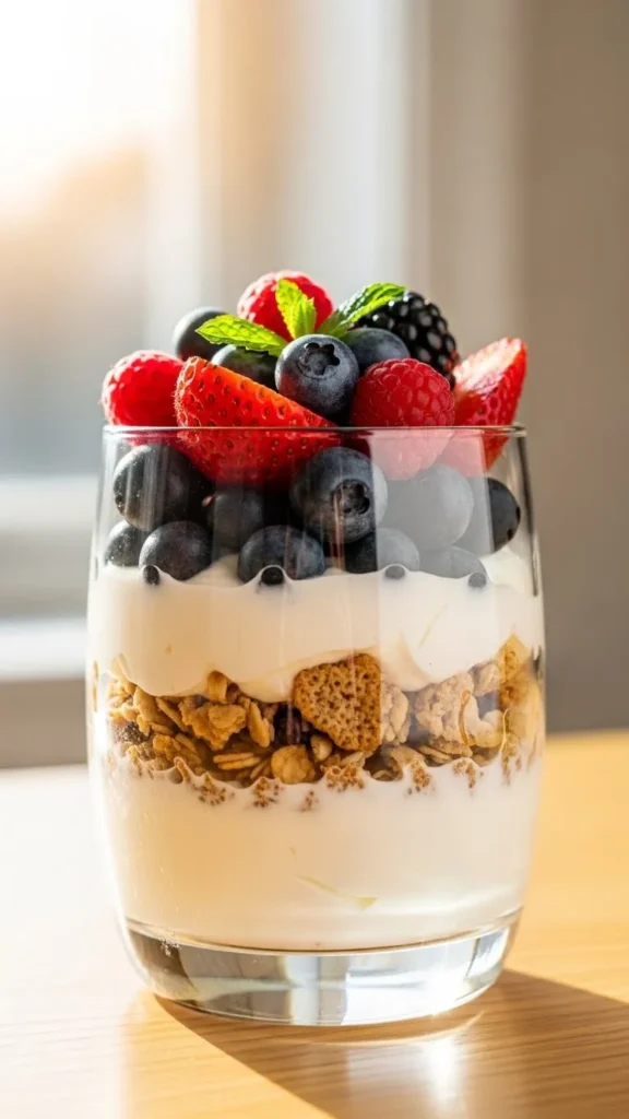 Gluten-Free Berry Yogurt Parfait