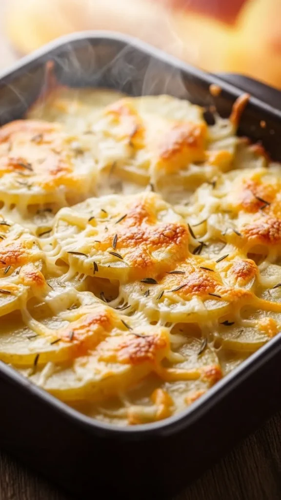  Gluten-Free Cheesy Potato Bake