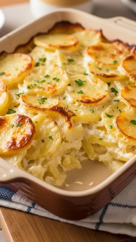 Gluten-Free Cheesy Potato Gratin