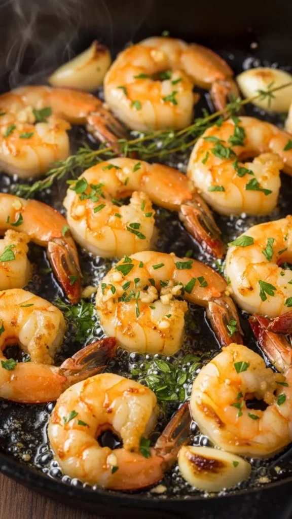 Gluten-Free Garlic Butter Shrimp