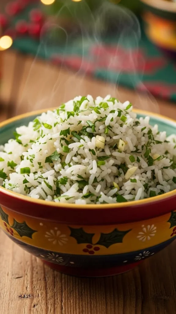 Gluten-Free Garlic Herb Rice