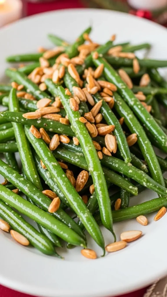 Gluten-Free Green Bean Almondine