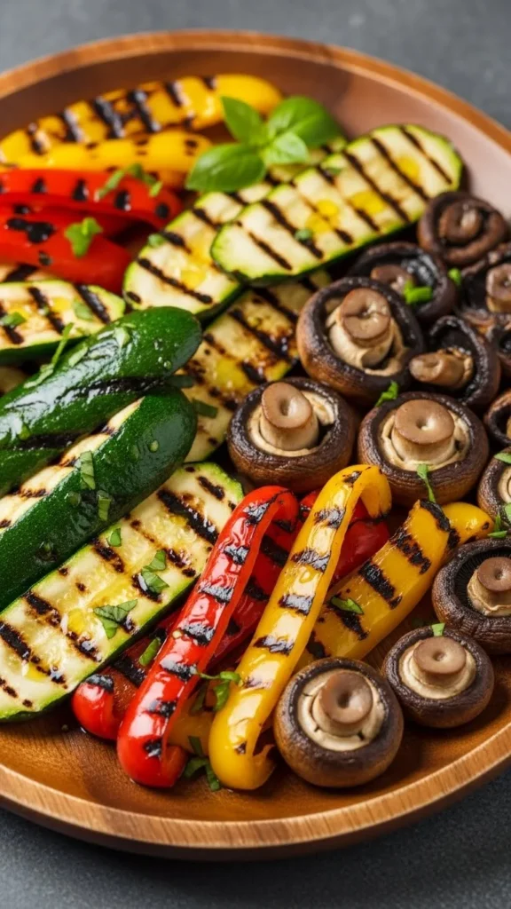 Gluten-Free Grilled Veggie Plate