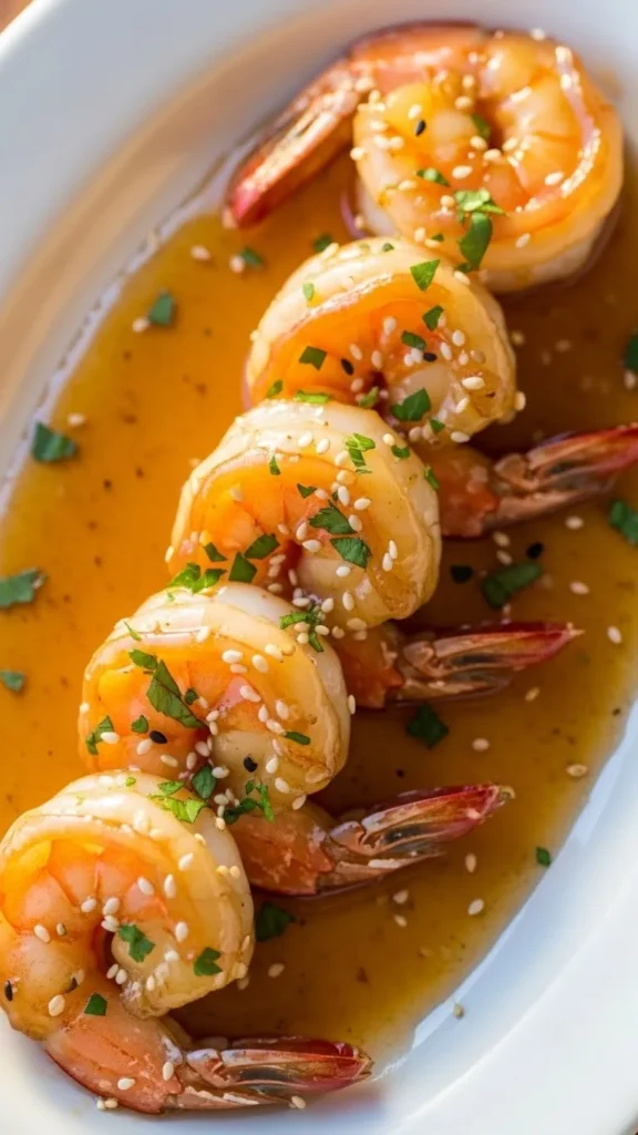 Gluten-Free Honey Garlic Shrimp
