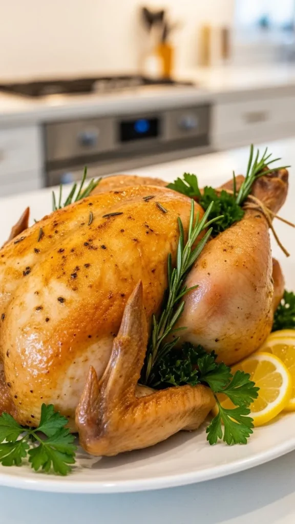 Gluten-Free Lemon Herb Roasted Chicken