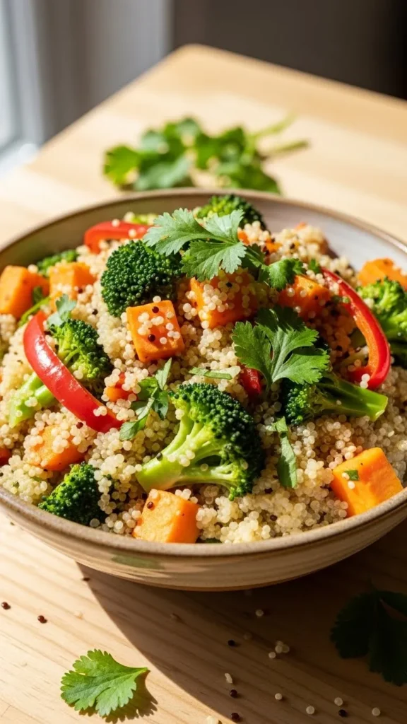 Gluten-Free Quinoa Veggie Salad