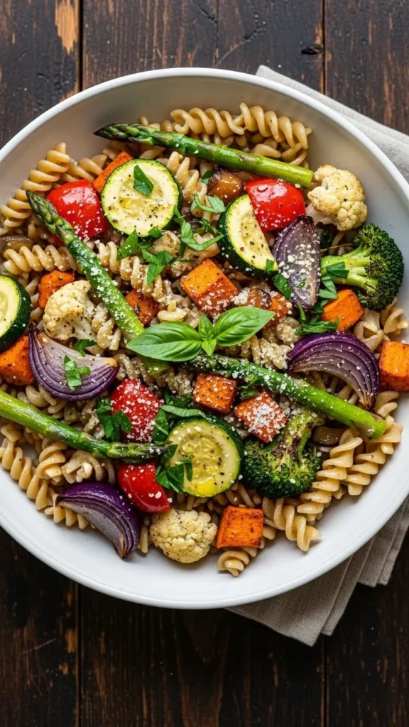 Gluten-Free Roasted Veggie Pasta
