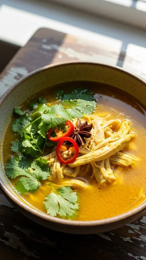 Golden Turmeric Chicken Soup