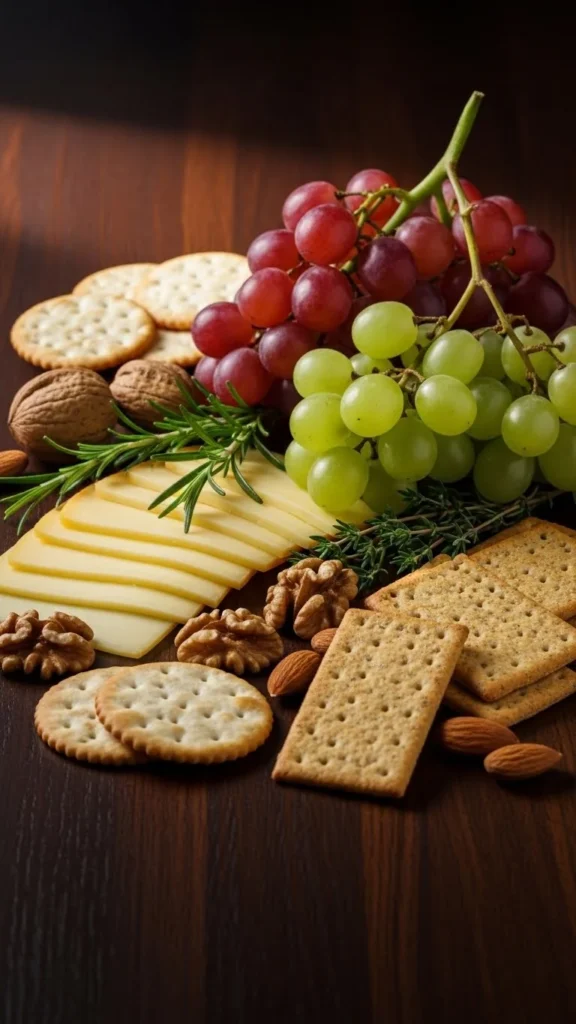 Gouda & Grape Celebration Board