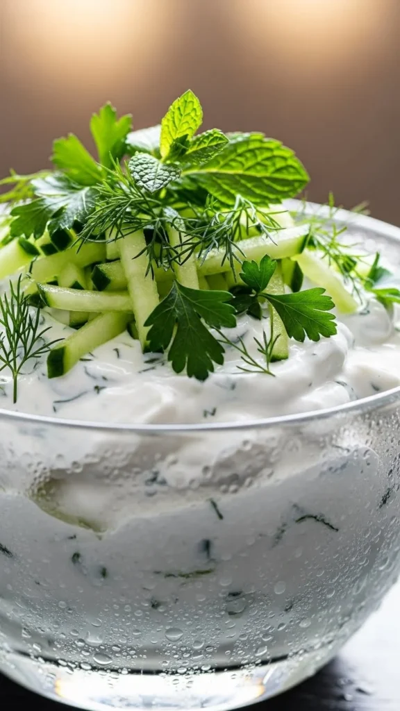 Greek Yogurt Cucumber Dip