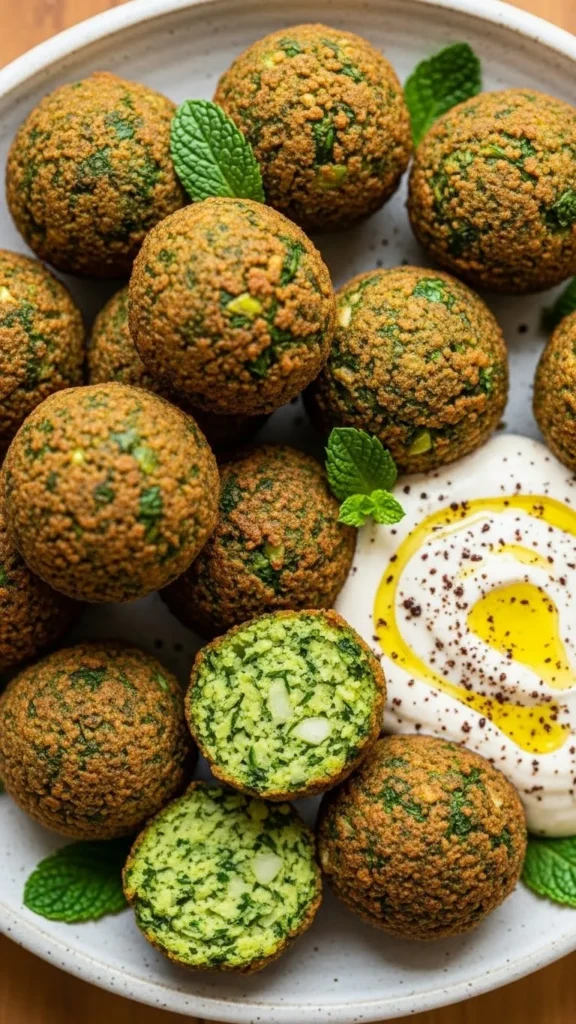 Green Falafel Bites