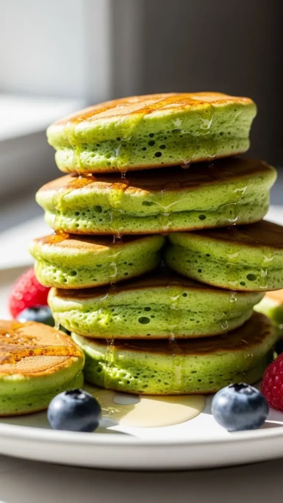 Green Pancake Bites