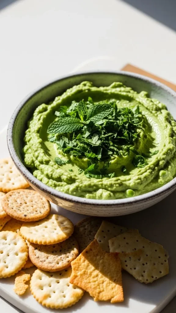 Green Pea and Herb Dip