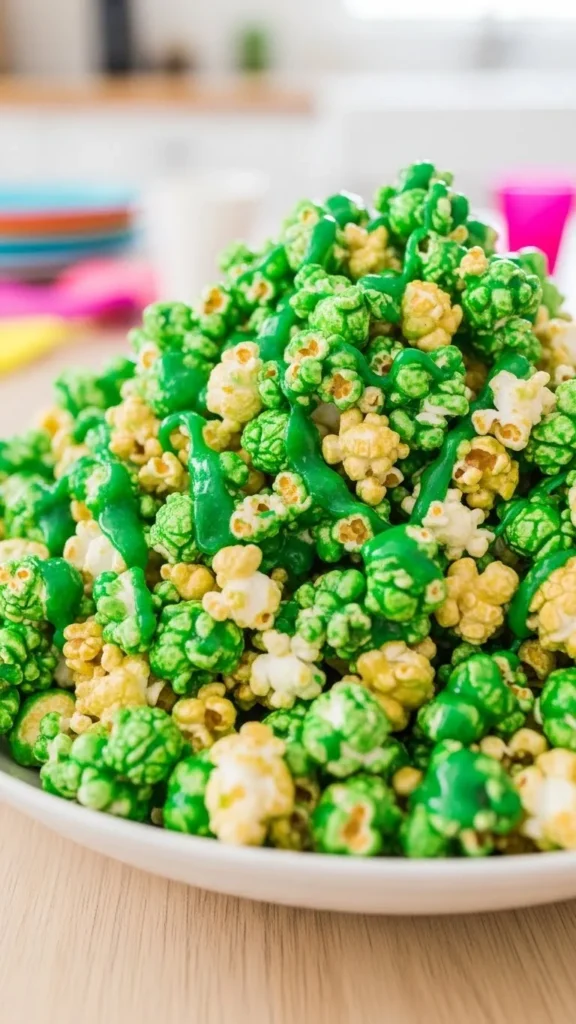 Green Popcorn Mix