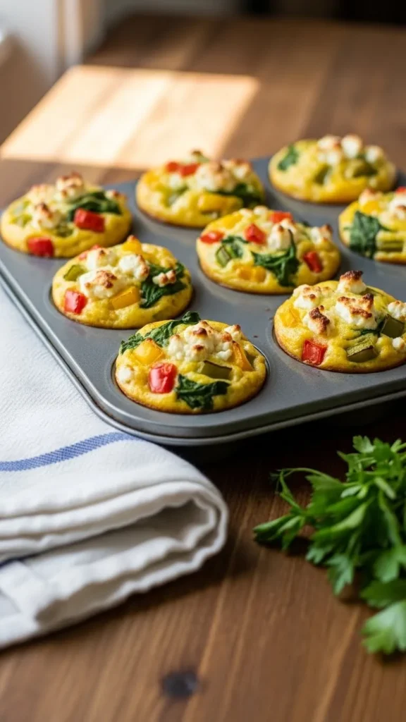 Handheld Egg Muffins for Protein Power