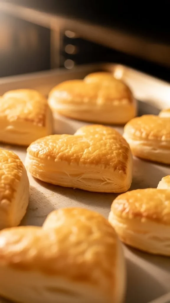 Heart Puff Pastry Pinwheels