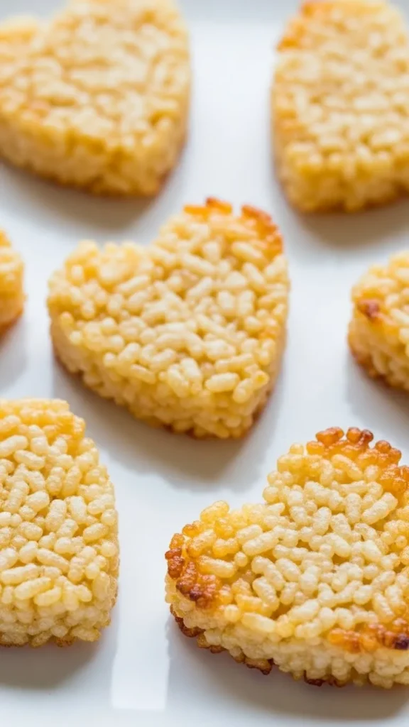 Heart-Shaped Rice Bites