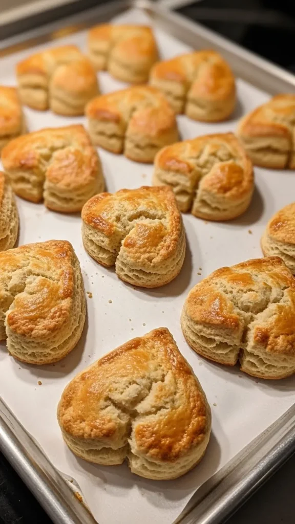 Heart-Shaped Savory Scones
