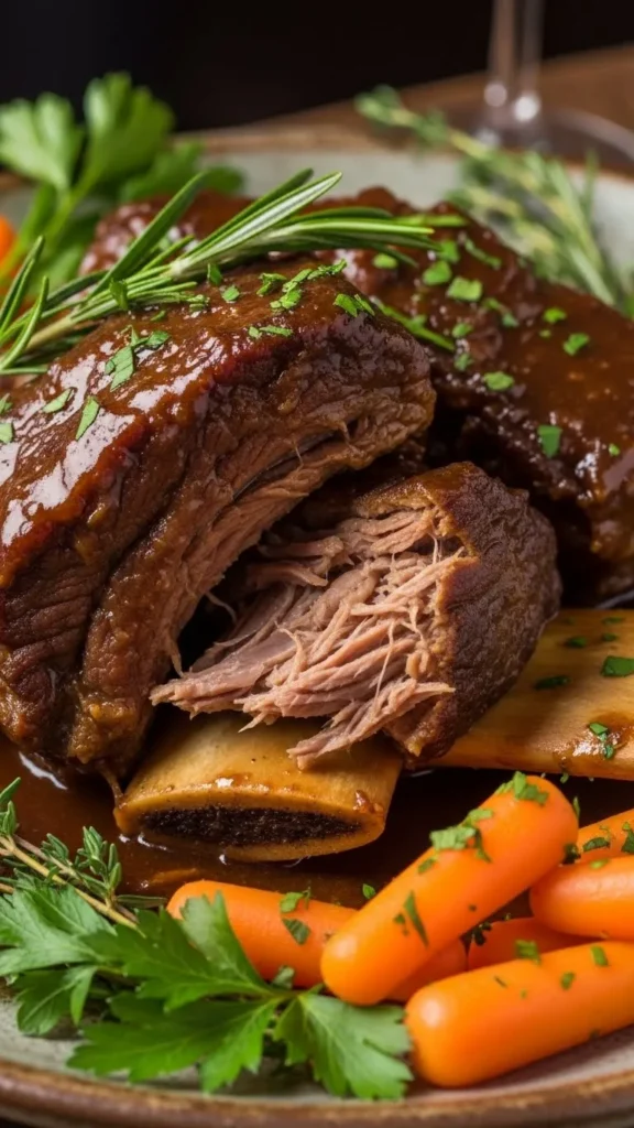  Herb-Braised Christmas Short Ribs