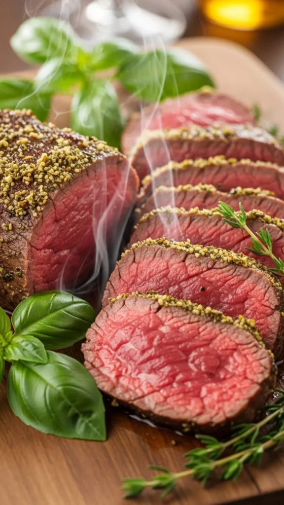 Herb-Crusted Beef Tenderloin