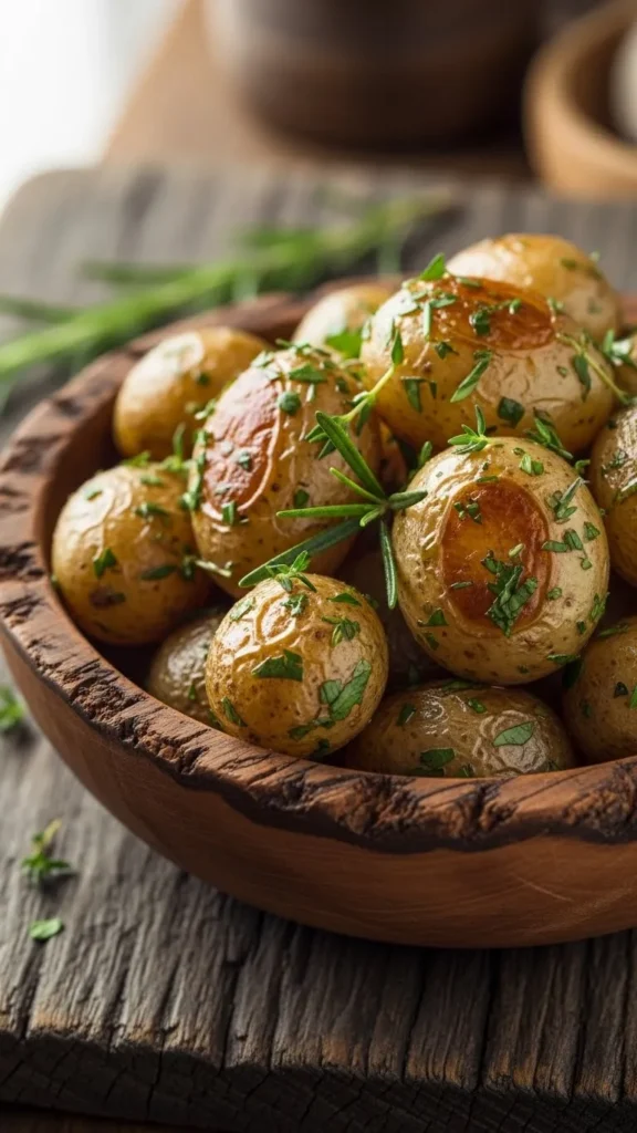 Herb Roasted Baby Potatoes